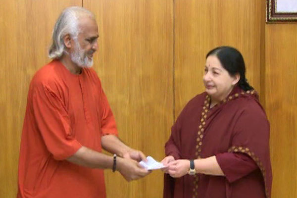Il MAM dona 50 milioni di rupie  per la ricostruzione dopo le inondazioni a Chennai
