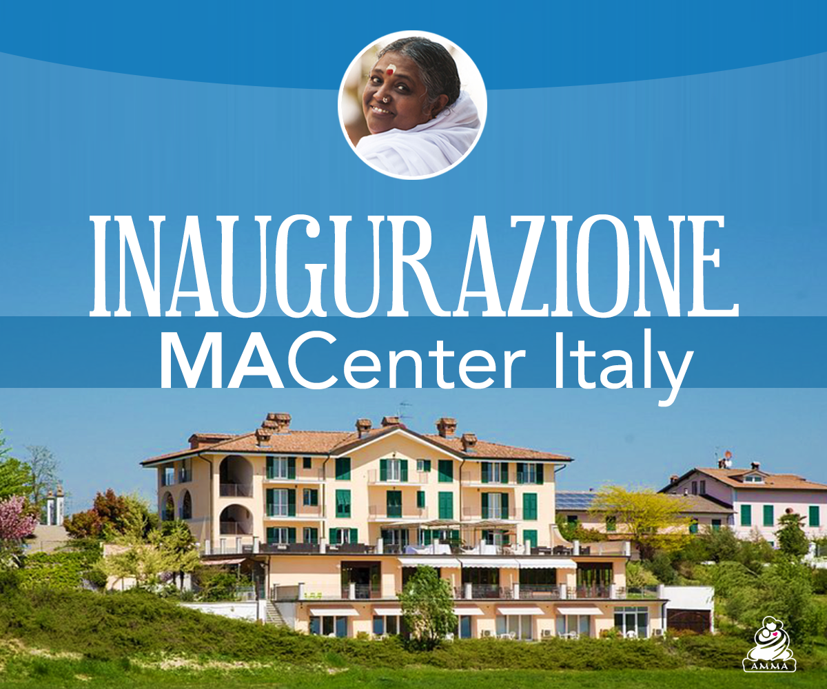 Inaugurazione del centro di Amma in Italia: 9 ottobre 2022