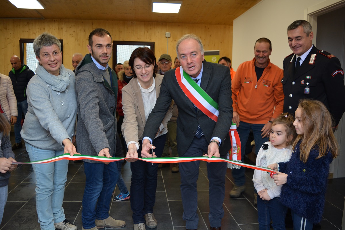 YOU TVRS: Valfornace, inaugurato il Centro di Aggregazione Polifunzionale nell’area Sae di Piani Campi