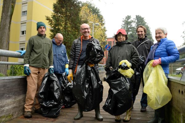 Resoconto pulizia del torrente Morla – 18 ottobre 2015 Bergamo