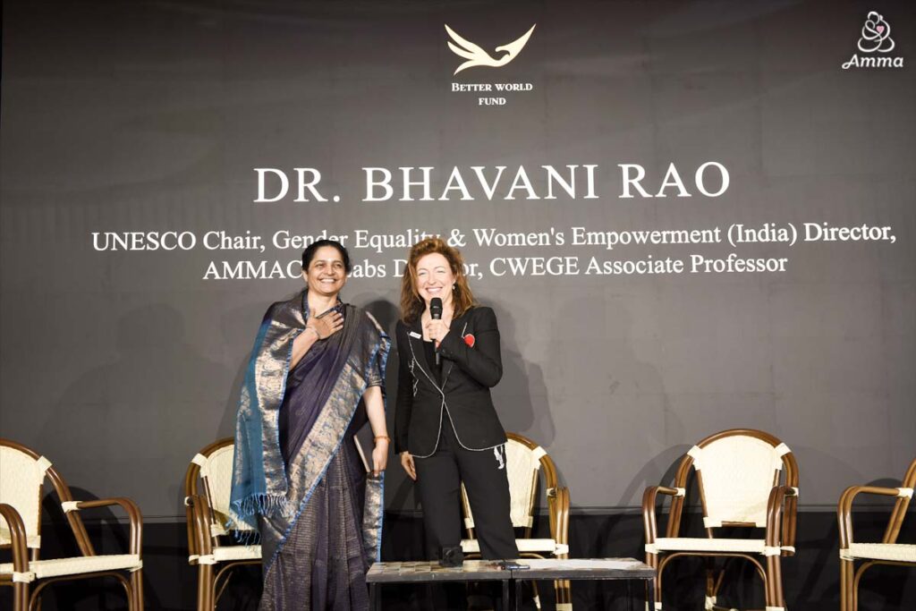 This image has an empty alt attribute; its file name is cannes-2025-mata-amritanandamayi-gender-equality-womens-rights_02-1024x683.jpg