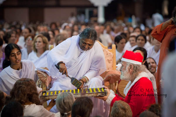Celebrazioni di Natale ad Amritapuri