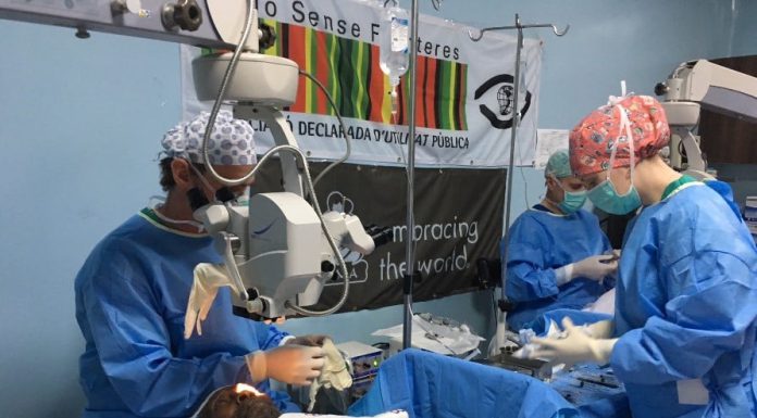 Campagna in Zambia per interventi chirurgici alla cataratta